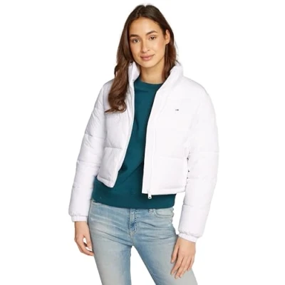 Imagen de Tommy Jeans TJW CRP ESSENTIAL PUFFER Chaqueta acolchada Mujer, Blanco (White), M