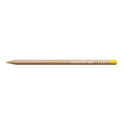 Imagen de Caran d&#039;Ache Luminance Colour Pencil Artist 6901.034 Lápices de colores (3 unidades), color amarillo