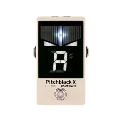 Imagen de Korg Pitchblack PB X Series Pedal Afinador Cromático Crema
