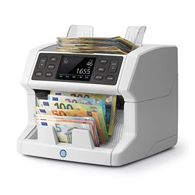 Imagen de Safescan 2865 S Money Counting Machine That Value Counts Mixed banknotes Cash with 7 Point Counterfeit Detector Counter Multi Lingual Interface
