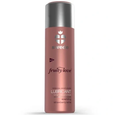 Imagen de SWEDE fruity love lubricante fresas con champagne 100 ml