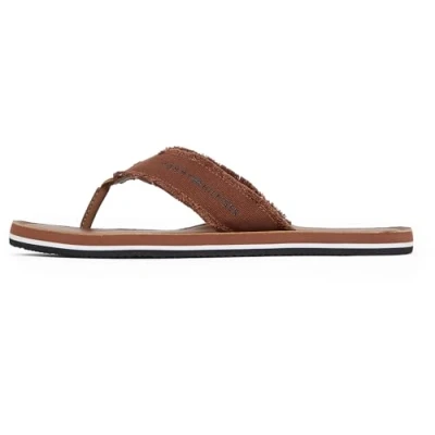 Imagen de Tommy Hilfiger Pantuflas, Hombre, Talla: 45, Winter cognac Zapatos