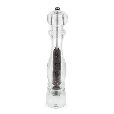 Imagen de Peugeot 900838 Molinillo de Especias, Acero Inoxidable, Acrílico, Transparente, 38 cm