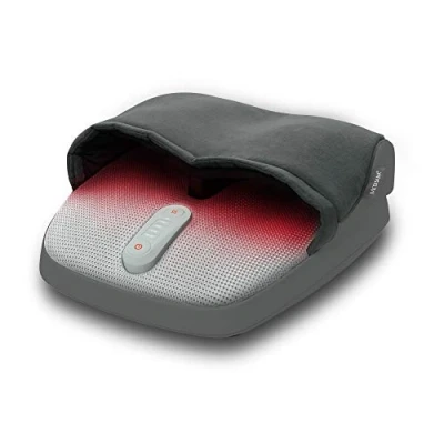 Imagen de Medisana FM 885 Shiatsu masajeador de pies, eléctrico, función luz roja, calentamiento, 3 velocidades, masaje que mejora la circulación y compresión