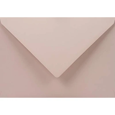Imagen de Netuno 25x sobres de colores rosas claros DIN C5 162x229mm 115g Sirio Color Nude solapa engomada puntiaguda sin ventana para invitaciones Navidad tarjetas boda facturas cartas dinero bricolaje folleto