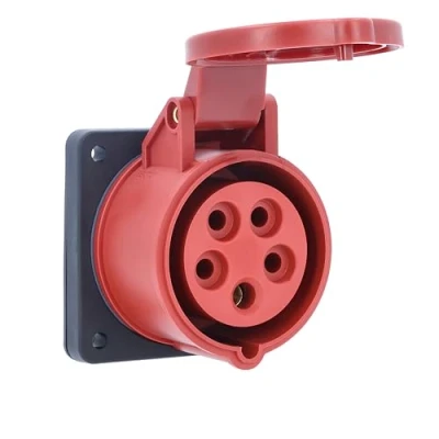 Imagen de as Schwabe 60440 Caja de montaje superficial CEE 400V/16A, junta estanqueidad Dimensiones la brida: 75 x mm