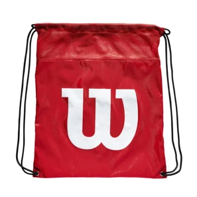 Imagen de Wilson W Cinch Bag, Bolsa Unisex Adulto, Rosso (Red), NS