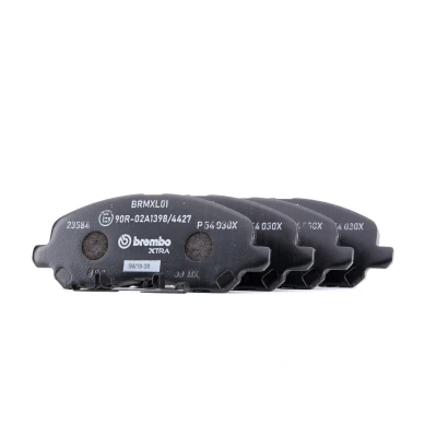Imagen de BREMBO P 54 030X Juego de pastillas freno con avisador acústico desgaste sin accesorios MITSUBISHI: ASX SUV, Lancer 8 Limousine,