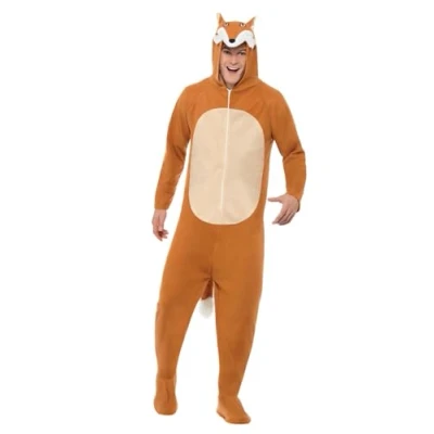 Imagen de Smiffys Traje Zorro, Todo en Uno con Capucha