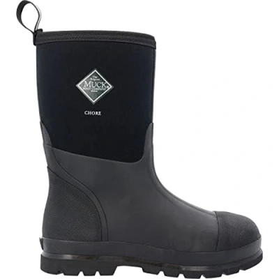 Imagen de Muck Boots Chore Mid, Botas de Agua Unisex Adulto, Negro (Black/Black), 47 EU