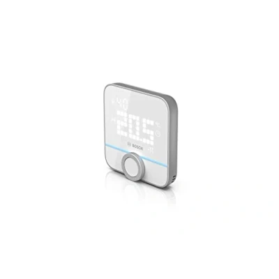 Imagen de Bosch Smart Home Termostato de Ambiente II para Sistemas calefacción por Cable, 230 V, Compatible con el Asistente Google y Alexa