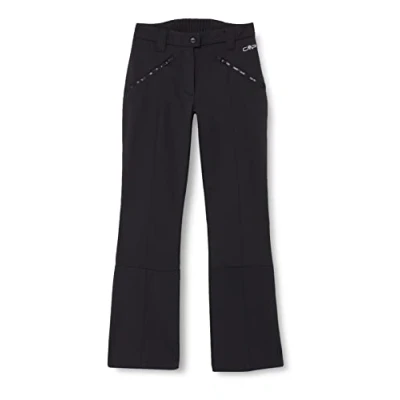 Imagen de CMP Pantalón Mujer Con Polaina Interior, Negro, M