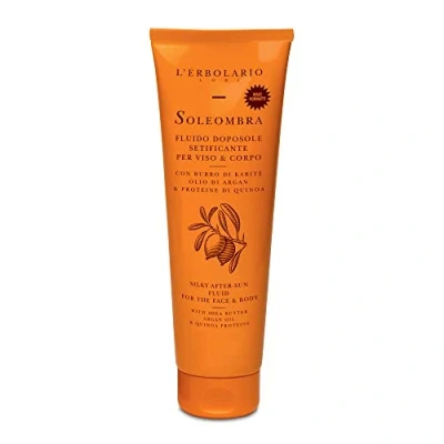 Imagen de L&#039;Erbolario, Loción After Sun Soleombra con Manteca de Karité, Aceite Argán y Proteína Quinoa, 300 ml
