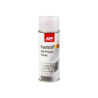 Imagen de APP Kunststoff Ref Primer Imprimacion para plasticos en spray Pintura plastico completamente incoloro e transparente Ideal reparador coche, especialmente faros 400 ml