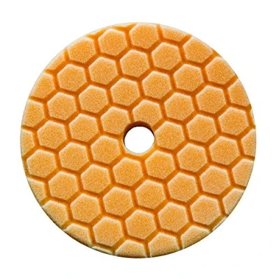 Imagen de Chemical Guys bufx112hex5 Hex de Logic Quantum mittelschwer Cortes Pad, Naranja (14 cm)