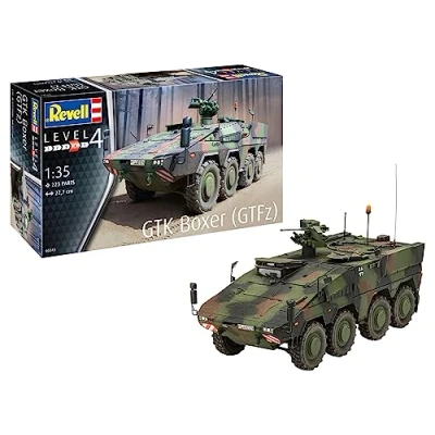Imagen de Revell 03343 GTK Boxer GTFz Kit de modelo a escala 1:35 militar, multicolor, mittel