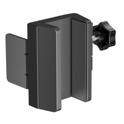 Imagen de MaxTrack NVZ5L regleta con Pinza para Patas de Mesa, diseño Innovador un Acceso cómodo, fácil instalación sin Herramientas, Soporte, Soporte Mesa