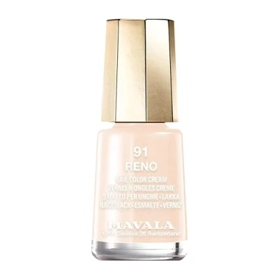 Imagen de MAVALA Mini Colors Reno 91 5 ml, Esmalte de Uñas Pequeño, Color Rosa Claro, Minimiza la Evaporación, Formulados con Ingredientes Seleccionados, Práctico para Llevar