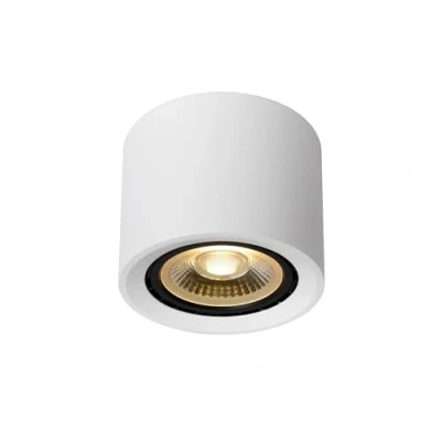 Imagen de Lucide FEDLER Foco de techo Ø 12 cm LED Dim to warm GU10 1x12W 2200K/3000K Blanco