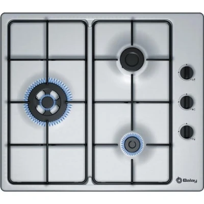 Imagen de ¡Oferta 11% ! Balay 3Etx463mb Encimera De Gas 3 Zonas Coccion Ancho 60 Cm