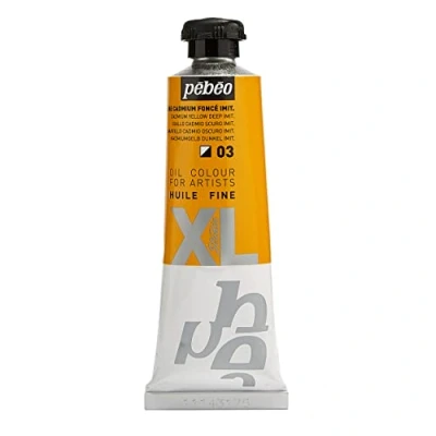 Imagen de Pebeo Óleo fino XL 37 ml Pintura al óleo amarillo Imitación de cadmio oscuro