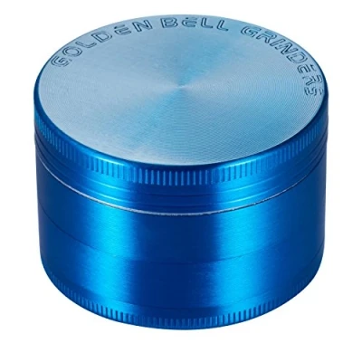 Imagen de LIHAO 2&quot; Grinder 4 Piezas Metálico con Rascador Polen para Hierbas y Especias (5cm, Azul)