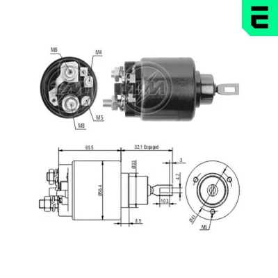 Imagen de ERA ZM571 Interruptor magnético, estárter VOLKSWAGEN: LT 28 35 I Bus