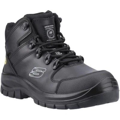 Imagen de Skechers Trophus, Botas de Seguridad y contra Incendios Hombre, Black, 46 EU