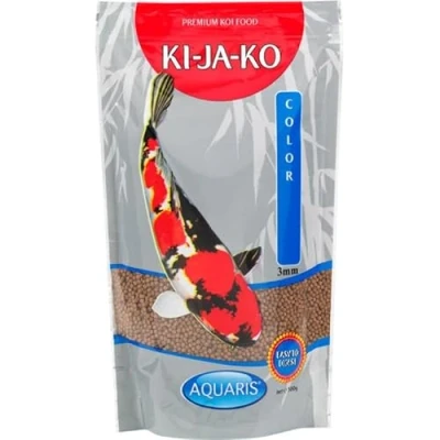 Imagen de KI JA KO Color es un alimento para koi de fácil digestión Que Contiene carotenoides y astaxantina Mejorar el favorecer la pigmentación Natural, no contamina Agua 3 kg / mm