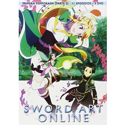 Imagen de Sword Art Online Temp.1 (Parte 2) Ep. 15 A 25 [DVD]