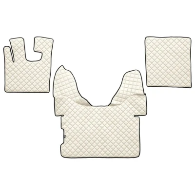 Imagen de F CORE Eco Leather Q FL09 CHAMP Juego de alfombrillas suelo Ecopiel 3 beige
