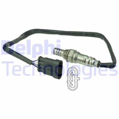 Imagen de DELPHI ES20516 12B1 Sonda lambda plana, térmico FIAT: Doblo II Familiar, Furgón / 500 C Cabrio