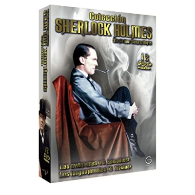 Imagen de COLECCION SHERLOCK HOLMES 12 DVDs las aventuras + 5 largometrajes [DVD]
