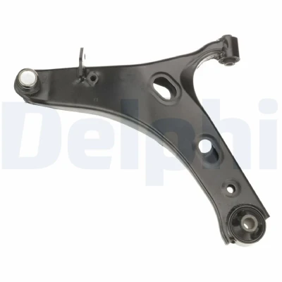 Imagen de DELPHI TC8457 Barra oscilante, suspensión de ruedas con rótula suspensión/carga Eje delantero, izquierda Brazo oscilante transversal Chapa acero