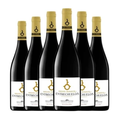 Imagen de Entrechuelos Chardonnay Vino de la Tierra Cádiz Joven 75 cl blanco (Caja 6 Botellas cl)