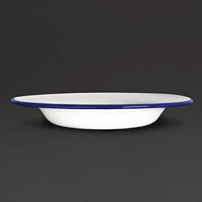 Imagen de Olympia gm513 esmalte plato hondo, 245 mm (Pack de 6)
