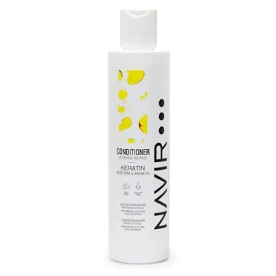 Imagen de NAVIR Profesional Acondicionador pelo seco y dañado con Keratina, Aloe Vera Aceite de Argán 200ml