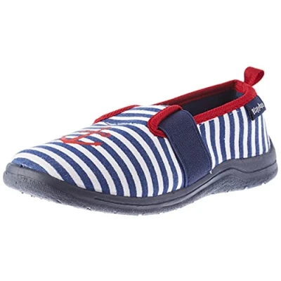 Imagen de Playshoes Pantuflas, Pantuflas Unisex niños, Marítimo, 24/25 EU