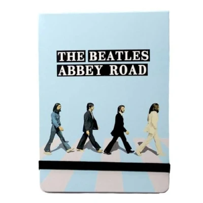 Imagen de Half Moon Bay Mini cuaderno de The Beatles Abbey Road Cuadernos pequeños bolsillo Mercancía los y Regalos Bloc notas