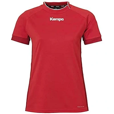 Imagen de Kempa Prime Shirt Women Camiseta De Balonmano para Mujer, Rojo/Rojo Chili, L