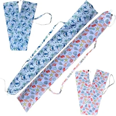 Imagen de X2 Funda Sombrilla Playa Con Asa Resistente. Pack Para De Asa. Complemento O Accesorio Recambio Sombrillas Playa.