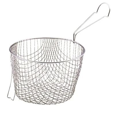 Imagen de KitchenCraft KC Blue Cesta de Patatas Fritas, Acero Inoxidable, Plateado