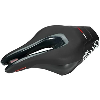 Imagen de Selle Italia Iron EVO Superflow SD Sillìn Bicicleta de Carretera, Unisex, Negro, Talla única