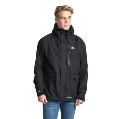 Imagen de Trespass Corvo Chubasquero para Hombre, Color Rojo, Talla X Small