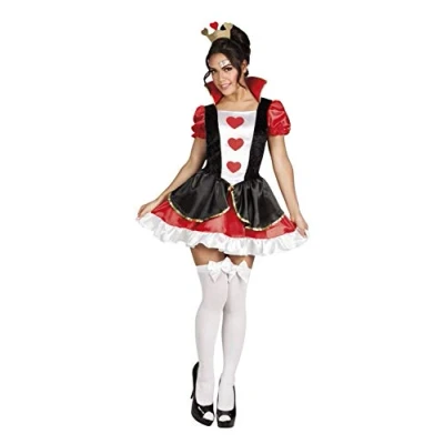 Imagen de Boland 29804 De corazones Disfraz, color rojo/negro/blanco, M (Ciao Srl 29804)