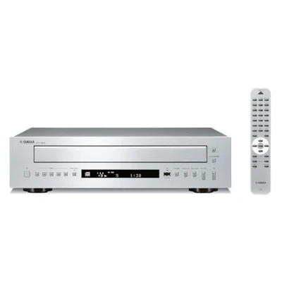 Imagen de Yamaha CD C603 Reproductor de 5 mp3 wma USB Plata