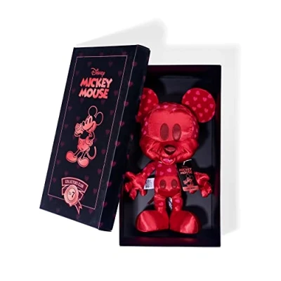 Imagen de Simba 6315870307 Mickey Mouse Amor de Disney, Edición Julio, Exclusivo Amazon, Peluche 35 cm en Caja Regalo, Especial, Limitada, Suave Juguete para Niños Desde el Nacimiento