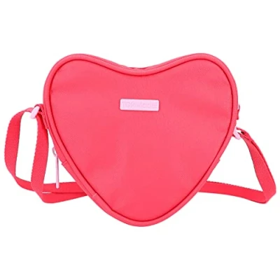Imagen de Depesche 12257 TOPModel One Love bolso infantil en forma de corazón, rojo con bandolera ajustable y compartimento frontal