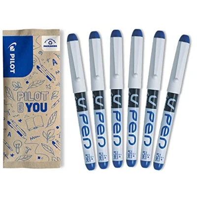 Imagen de Pilot Vpen FLW538929 Pluma estilográfica desechable (6 unidades), color azul