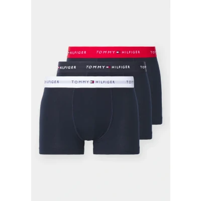 Imagen de Tommy Hilfiger Signature 3 PACK Culotte, Hombre, Talla: Small, Primary red/white/desert sky